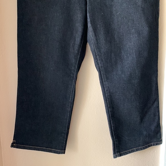 RALPH LAUREN Dark Wash Crop Denim Jeans - Picture 5 of 10